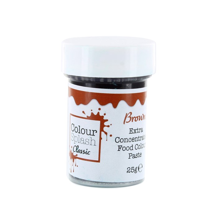 Colour Splash Classic - Concentrated Paste Colour Brown 25g -Sale