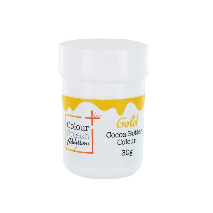 Colour Splash Additions - Cocoa Butter Colour Gold 30g -Sale