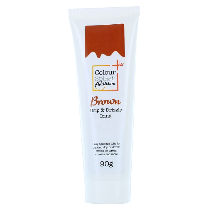 Colour Splash Additions - Drip & Drizzle Brown 90g
