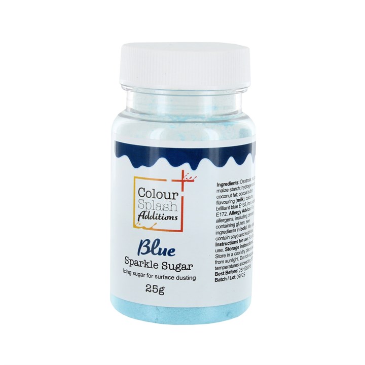 Colour Splash Additions - Sparkle Sugar Blue 25g -Sale