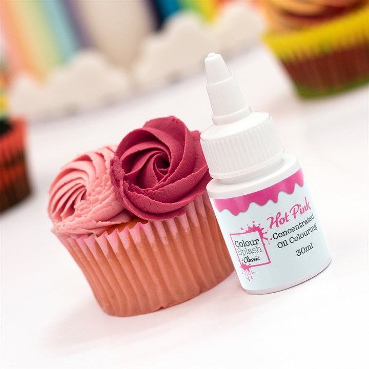 Colour Splash Classic - Oil Colour Hot Pink 30ml -Sale