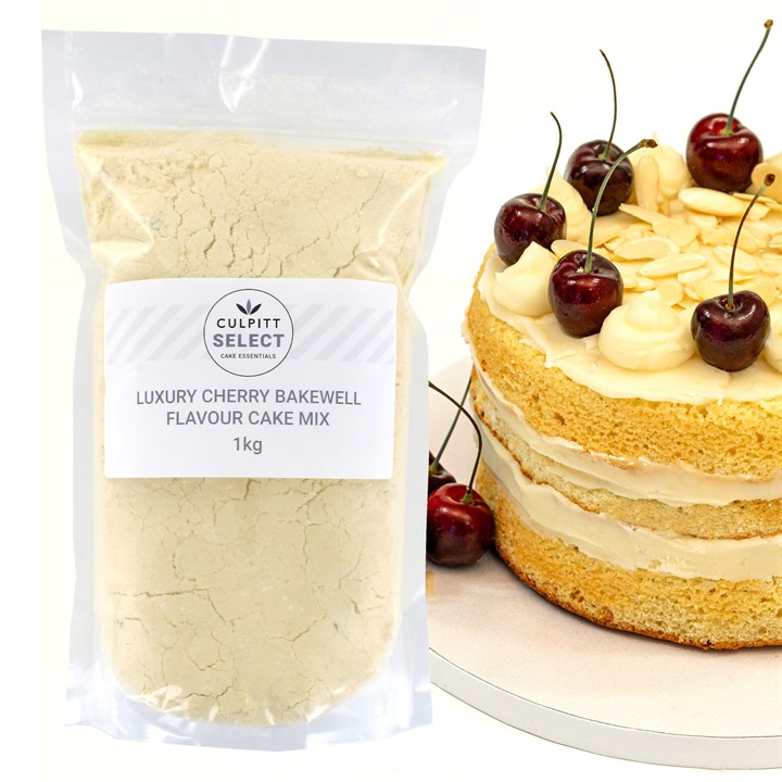 Culpitt Select Cake Mix - Luxury Cherry Bakewell Flavour - 1kg