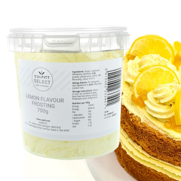 Culpitt Select Frosting - Lemon - 700g