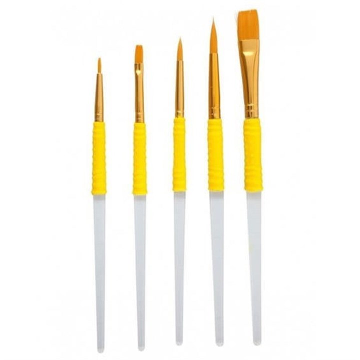 PME Nylon Craft Brushes - Set of 5