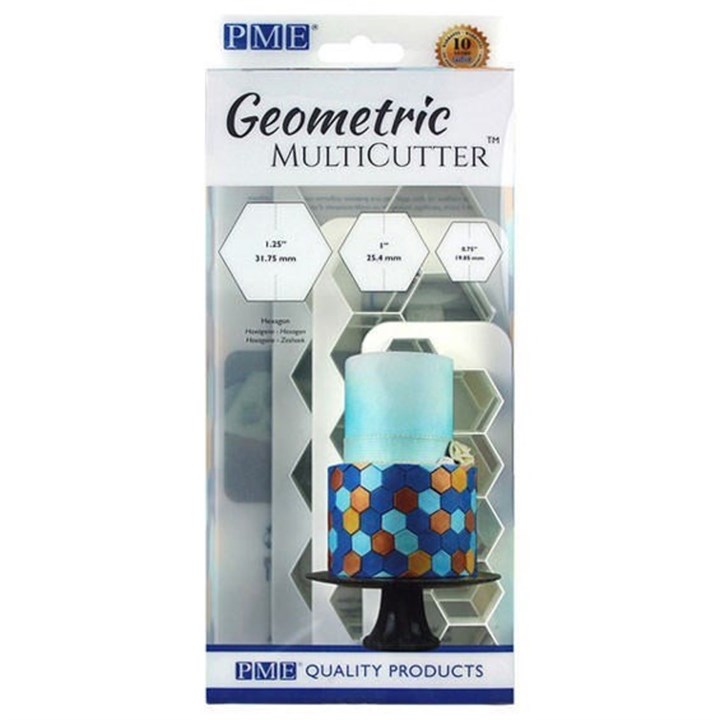 PME Geometric MultiCutter - Hexagon - Set of 3