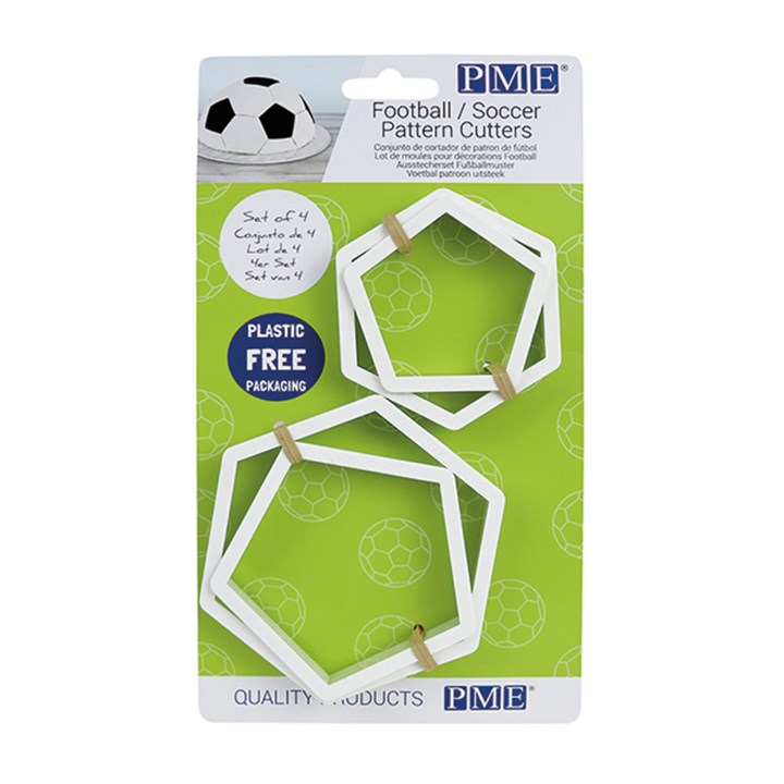 PME Football Pattern Sugarcraft Cutter