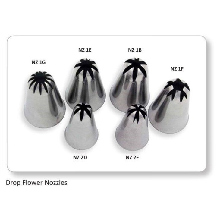 JEM Drop Flower Piping Nozzle - 1F