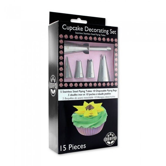 Cupcake Decorating Set by JEM - 15 pieces