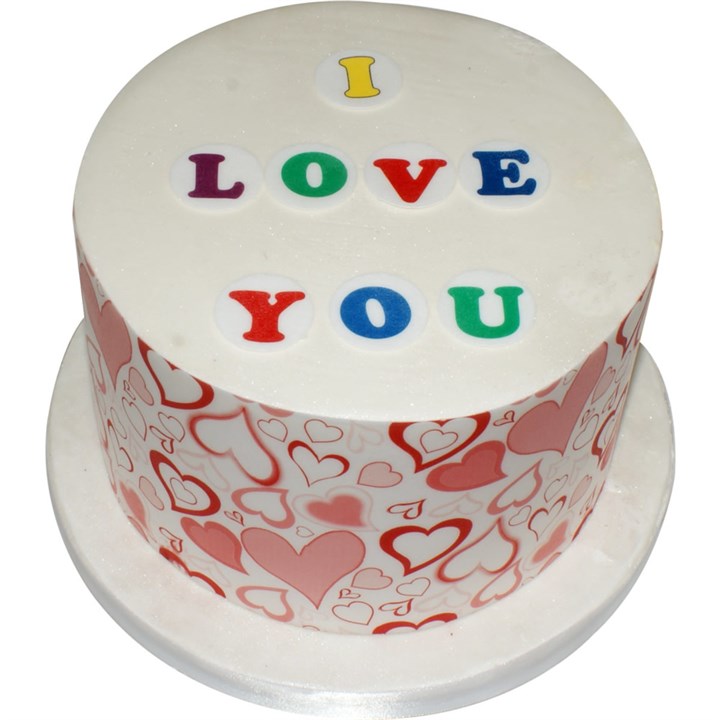 Wafer Mixed Colours Letters and Numbers 72PC