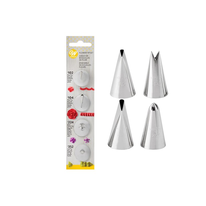 Wilton Piping Nozzle Set 102 102 104 224 352 Craft Company