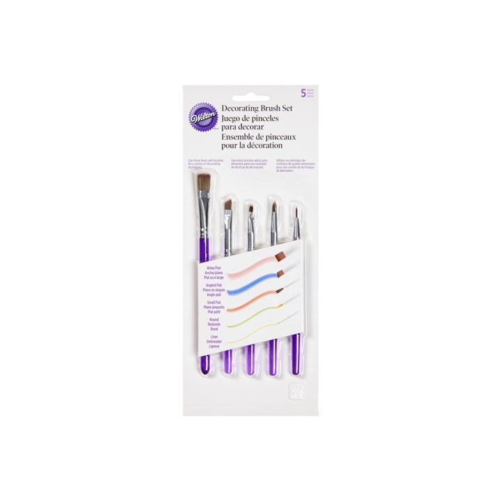 Wilton 5 piece Decorating Brush Set