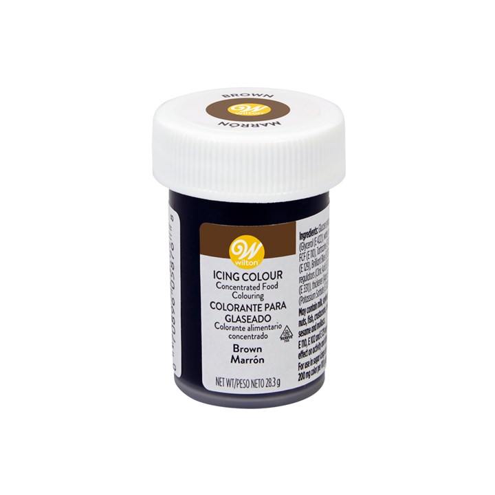 Wilton Icing Colour - Brown - 28g