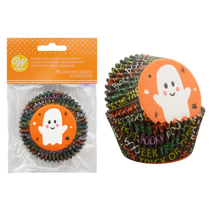 Wilton Ghost Baking Cases 75pk