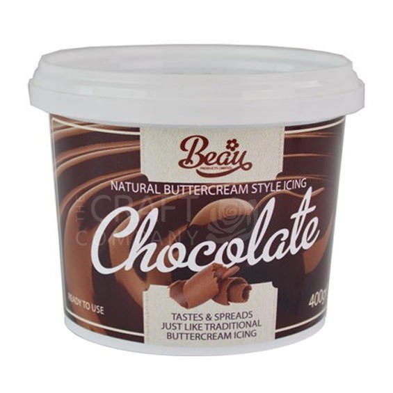 Ready Made Buttercream Style Icing by Beau Products - Chocolate