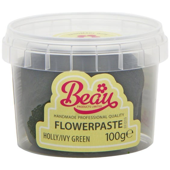 Holly Green Flower Paste by Beau Products - 100g