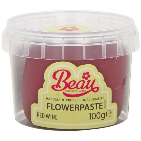 Red Wine Flower Paste by Beau Products - 100g