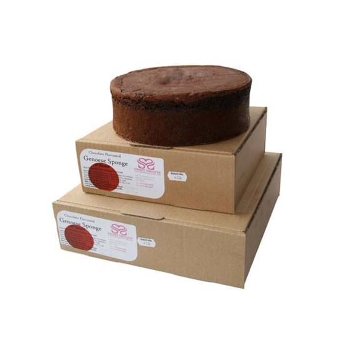 Chocolate Genoese Sponge Cake – Round – 6”