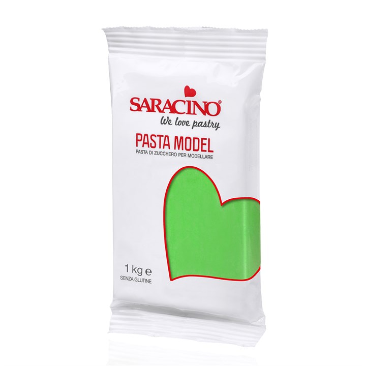 Saracino Light Green Modelling Paste - 6 x 1kg