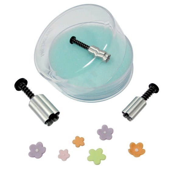 PME Stainless Steel Blossom Plunger Cutter - Set of 3