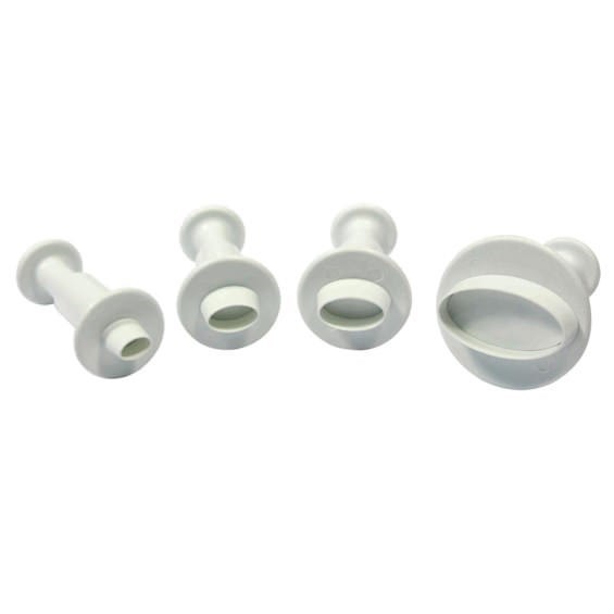 PME Oval Plunger Cutter - Set of 4