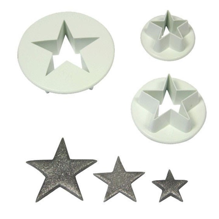 PME Star Cutter - Set of 3