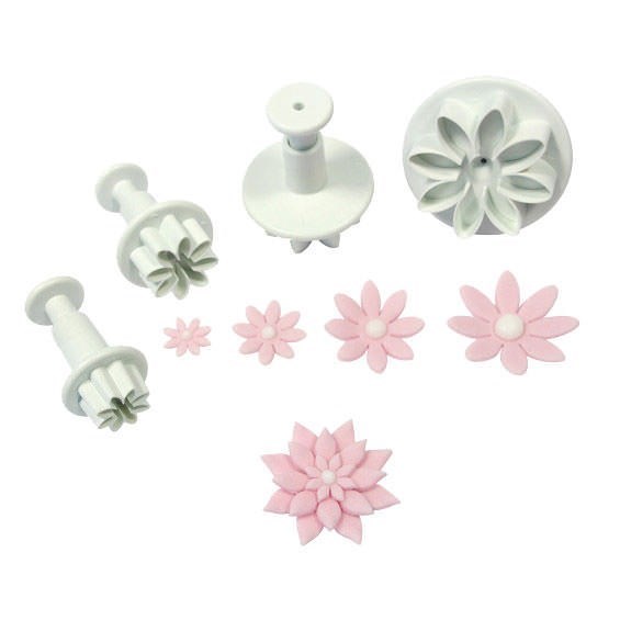 PME Daisy Marguerite Plunger Cutters - Set of 4