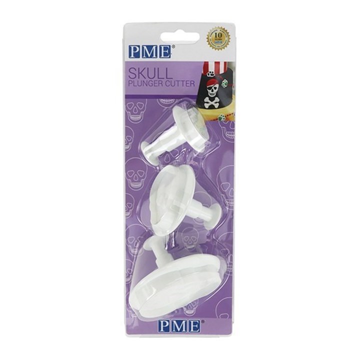 PME Skull Plunger Cutter - Set of 3