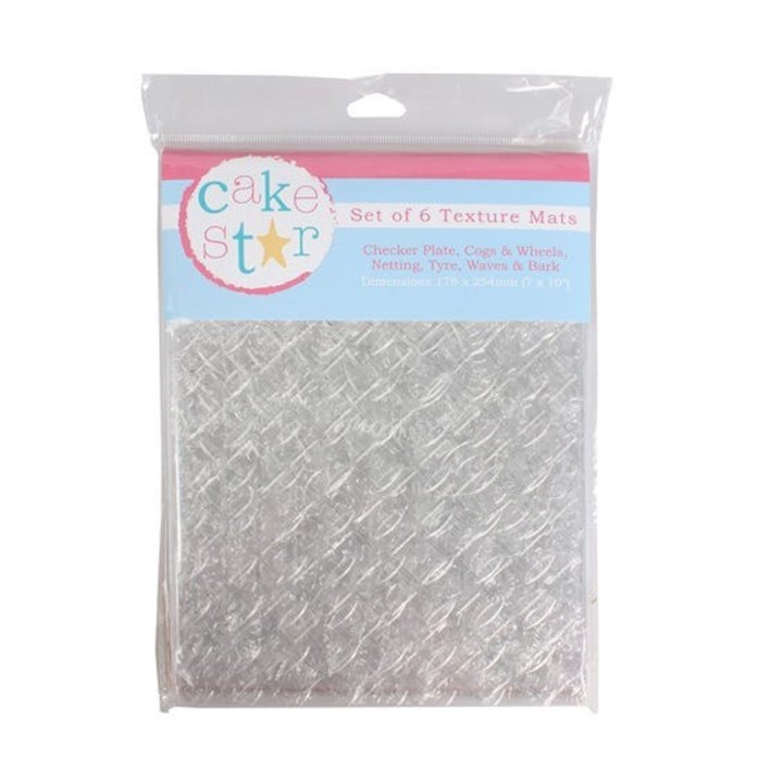 Cake Star Outdoor Texture Mat - Set of 6