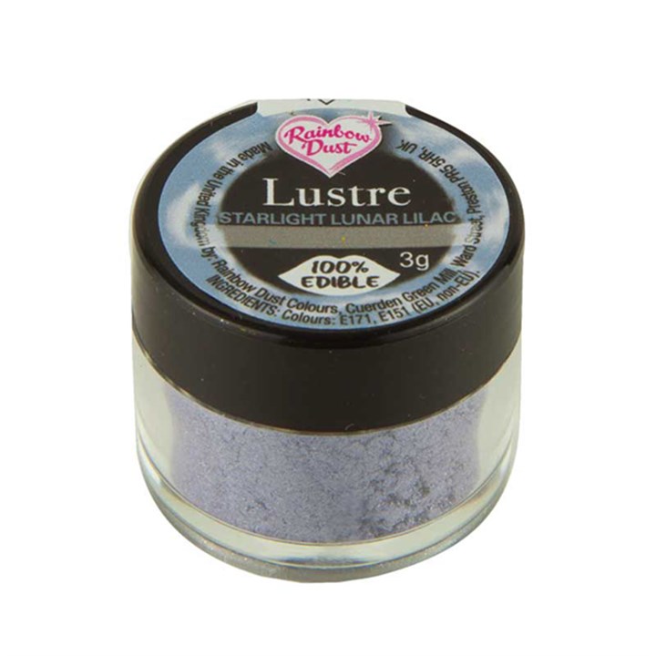 Rainbow Dust Edible Silk - Starlight Lunar Lilac