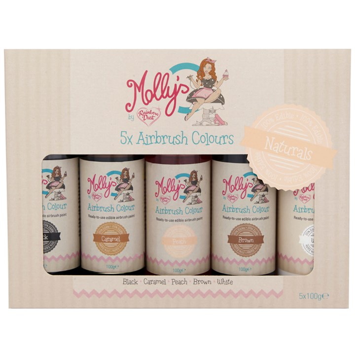 Molly's Airbrush Colours Multipack - Naturals