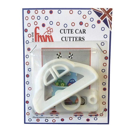 FMM Cute Car Cutter - Set of 3
