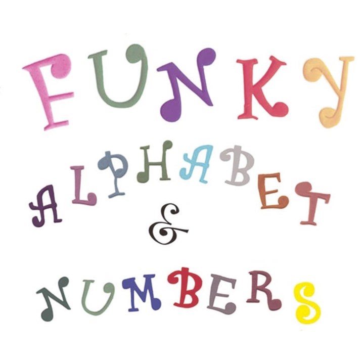 FMM Tappit -  Funky Alphabet and Number Cutter Set
