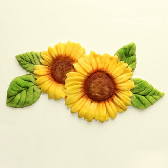 Katy Sue Silicone Sugarcraft Mould - Sunflowers