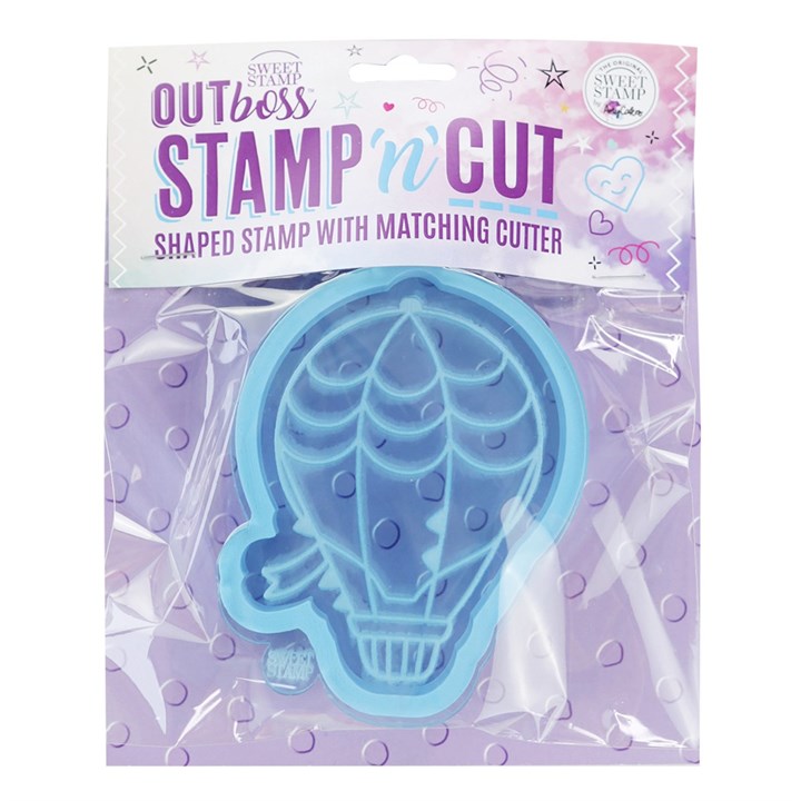 Sweet Stamp Hot Air Balloon OUTboss Stamp n Cut Set