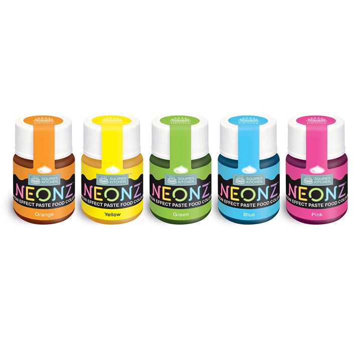 NEONZ Paste Food Colour Set 1