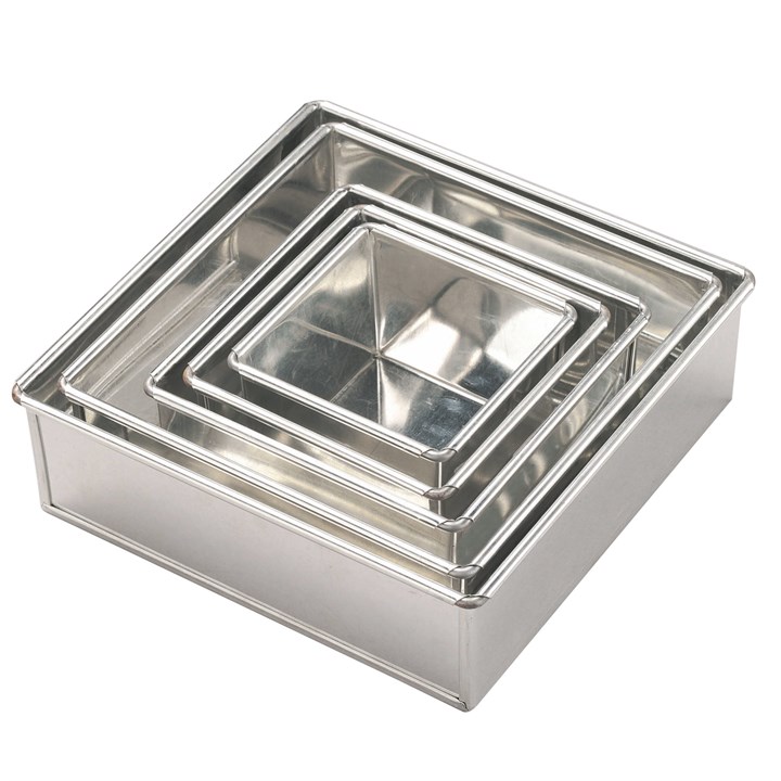 8" Invicta Square Cake Baking Tin