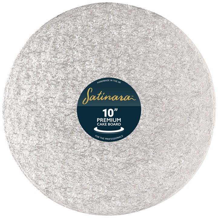 Individually Wrapped Satinara Round Cake Board 10"