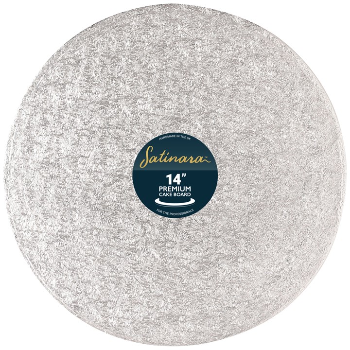 Individually Wrapped Satinara Round Cake Board 14"