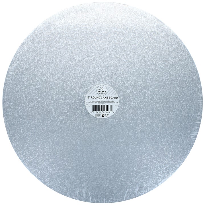 Culpitt Select Cake Boards, Round, 12" - 5 Pack