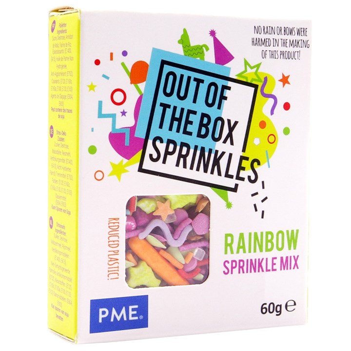PME Rainbow Sprinkles Mix - 60g