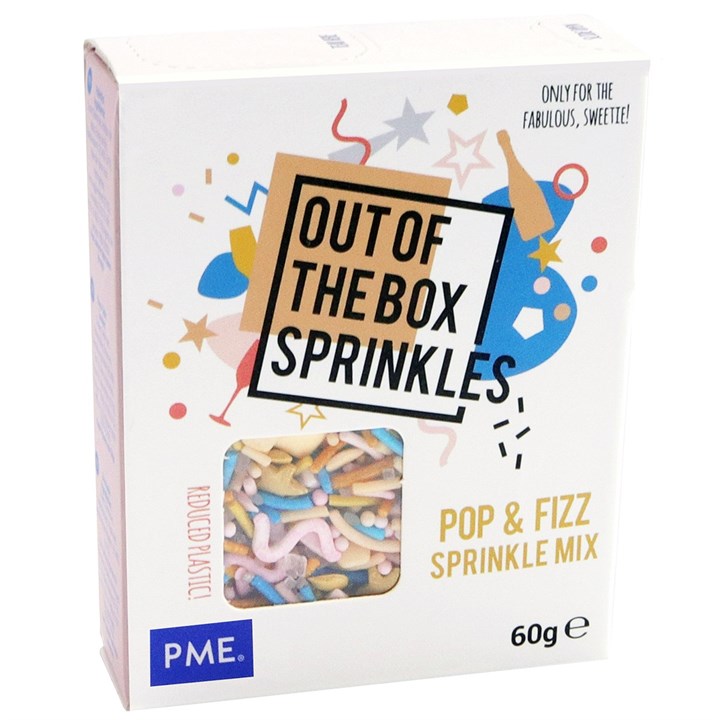 PME Pop & Fizz Sprinkles Mix - 60g