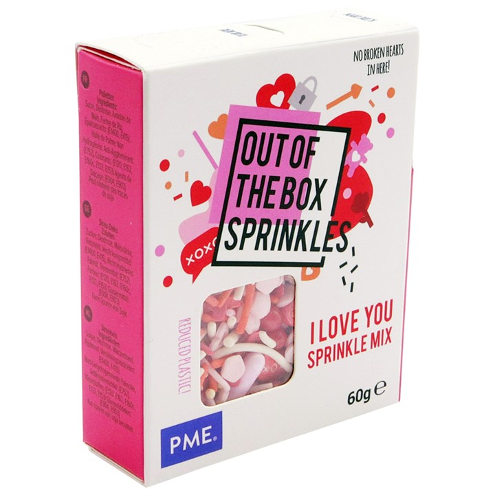 PME I Love You Sprinkles Mix - 60g