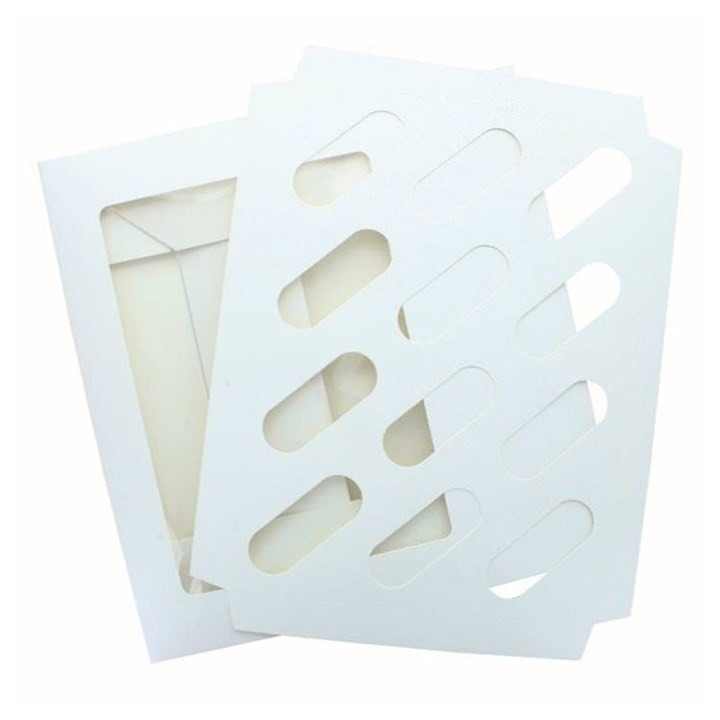 Bulk Pack - White 12 Hole Window Cupcake Box - Pack of 25