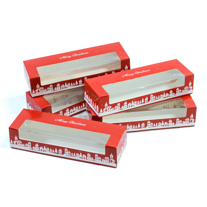Christmas Mince Pie Boxes - 5 Pack