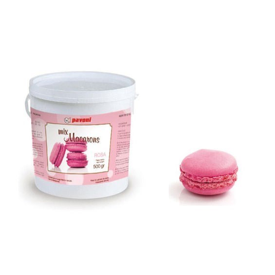 Pavoni Macaron Mix - Pink - 500g