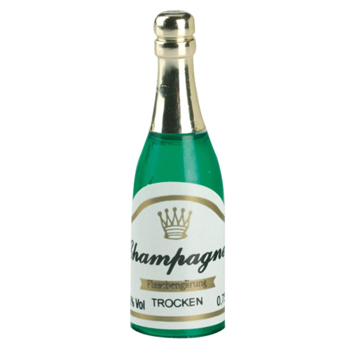 24 Plastic Champagne Bottle - 55mm