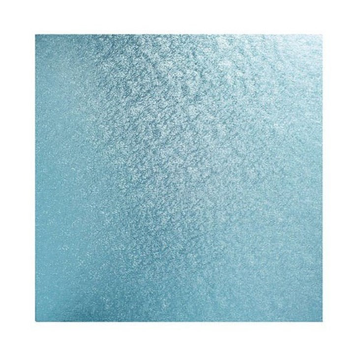 Bulk Pack - Square Baby Blue Cake Drum Board - 10" - Pack of 5