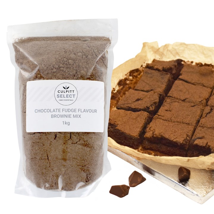 Culpitt Select Chocolate Fudge Flavour Brownie Mix - 1kg
