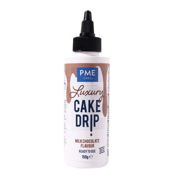 PME Luxury Milk Chocolate Flavour Cake Drip - 150g