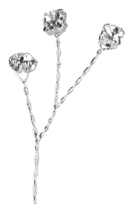 Diamante Branch Silver